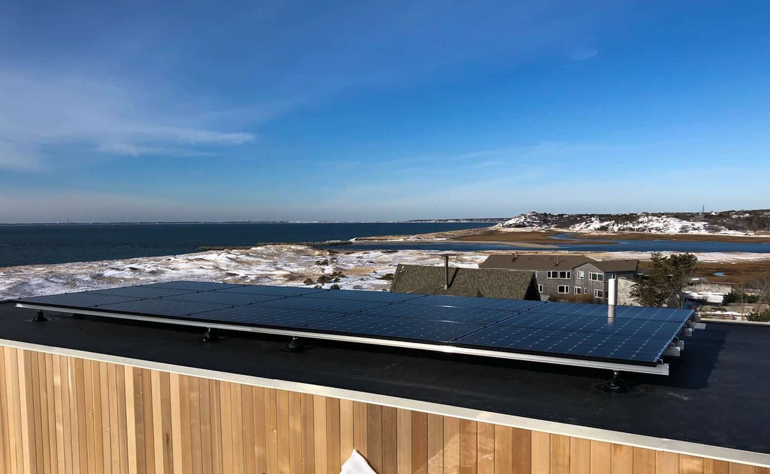 Truro Cape Cod Residential Solar Array