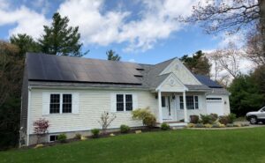 Falmouth Cape Cod residential solar installation My Generation Energy